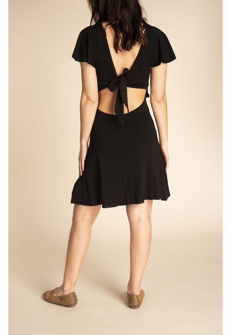 Vestido Mujer Marieta Negro-6