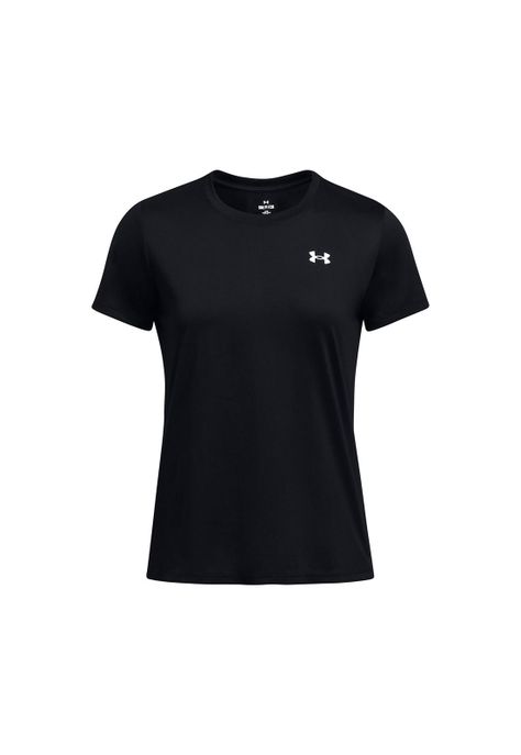 Polera manga corta UA Tech mujer Negro-0