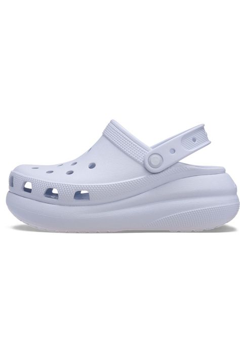 Zueco Crocs Mujer Crush Clog Morado-1