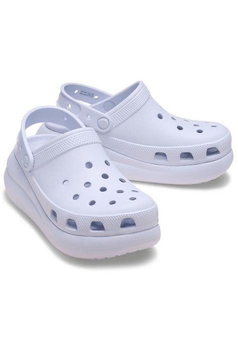 Zueco Crocs Mujer Crush Clog Morado-3