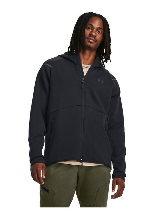 Polerón UA Unstoppable para hombre Negro-3