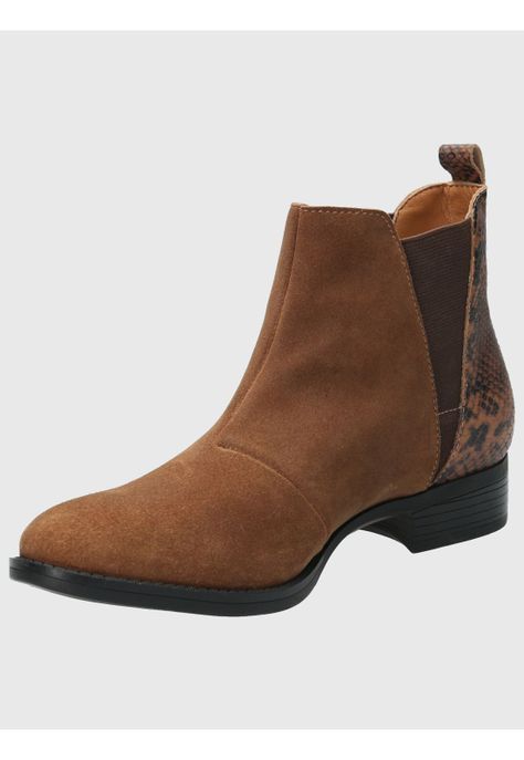 Botin Cuero Mujer Alva Café-4