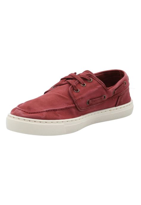 Zapatilla Hombre Napa Burdeo -3