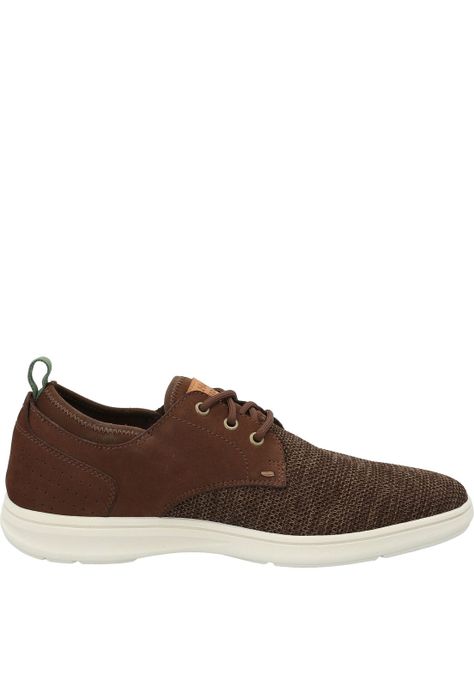 Zapatilla Cuero Hombre Port Café-0