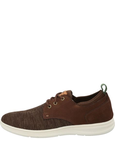 Zapatilla Cuero Hombre Port Café-4