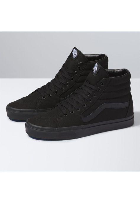 Zapatilla Con Caña Ua Sk8-Hi Negro Unisex-0