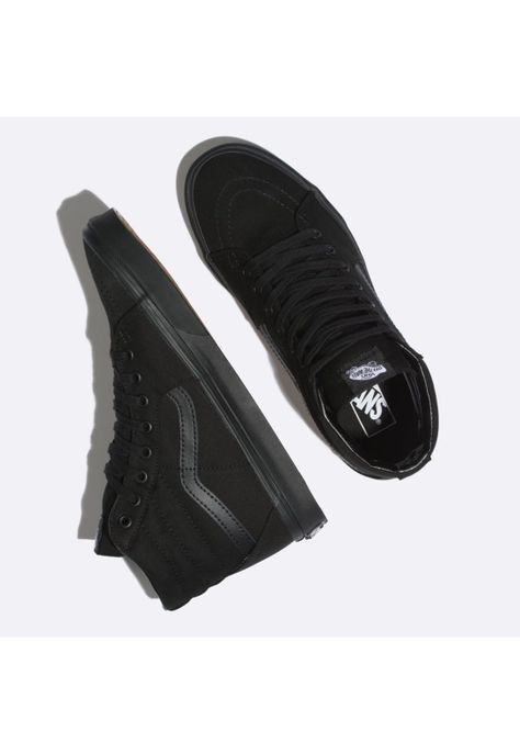 Zapatilla Con Caña Ua Sk8-Hi Negro Unisex-1