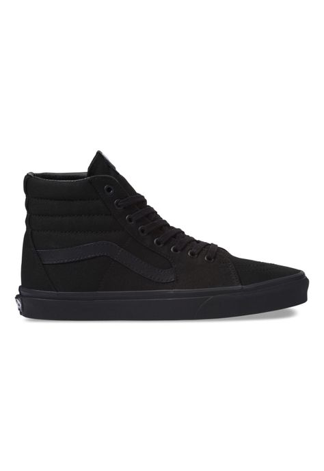 Zapatilla Con Caña Ua Sk8-Hi Negro Unisex-4