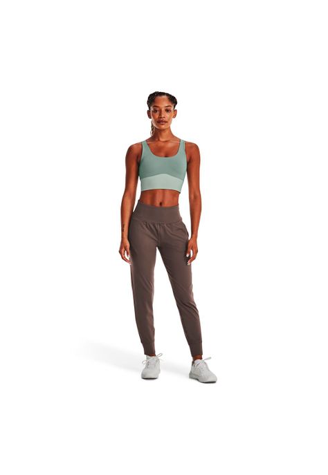 Polera S/M Train Smer Fitted Crop Celeste Mujer-5