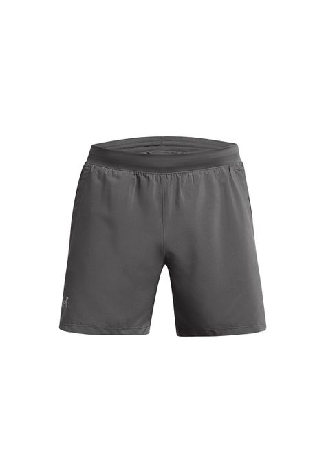 Shorts UA Launch de 5" para hombre Gris-0