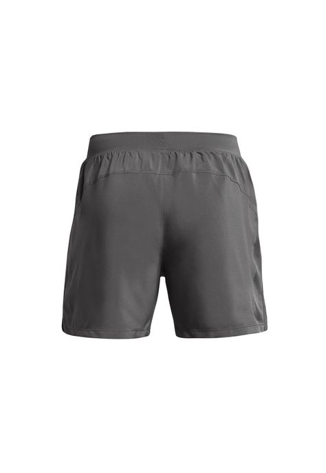 Shorts UA Launch de 5" para hombre Gris-1