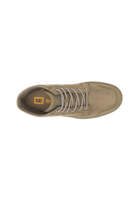 Botín Hombre Evident Hi Canvas Gris-5