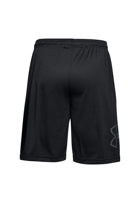 Shorts UA Tech™ Graphic para hombre Negro-1