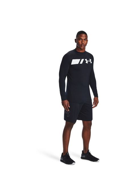 Shorts UA Tech™ Graphic para hombre Negro-3