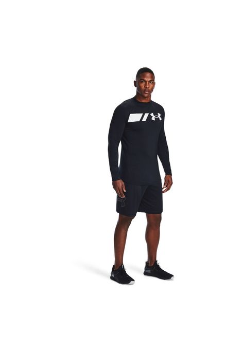 Shorts UA Tech™ Graphic para hombre Negro-5