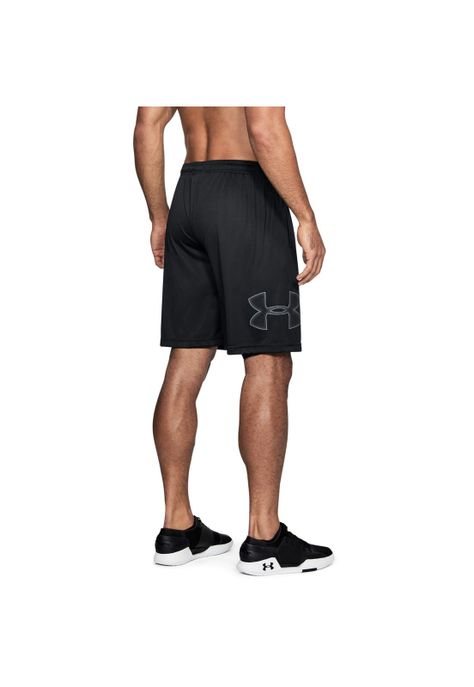 Shorts UA Tech™ Graphic para hombre Negro-6