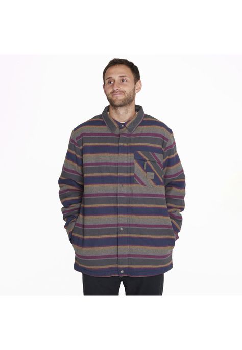 Chaqueta Life Style Knitted Gris Hombre-0