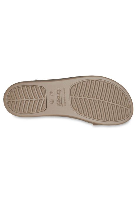 Sandalia Mujer Brooklyn Low Wedge Café-5