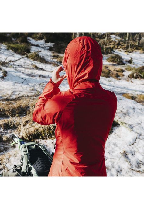 Parka Mujer (ak) Dispatcher Ultralight Rojo-3
