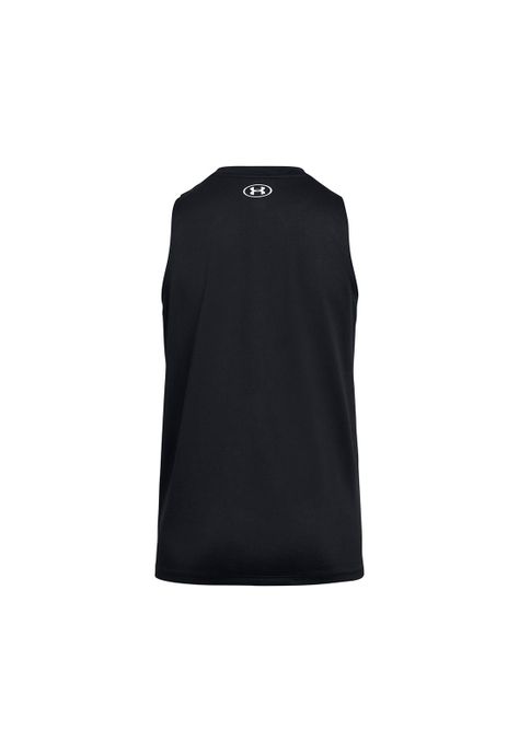 Polera sin mangas UA Tech Negro para mujer-1
