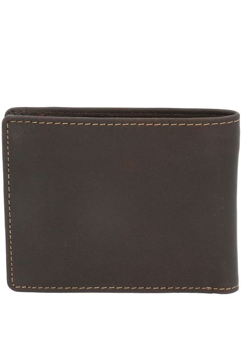Billetera Cuero Hombre Th Simple Café-1