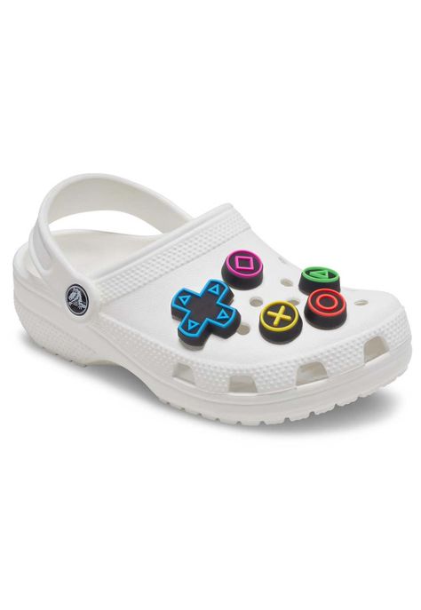 Jibbitz Crocs Pack Gamer Pack De 5 Blanco-1