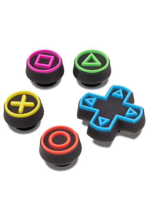 Jibbitz Crocs Pack Gamer Pack De 5 Blanco-2