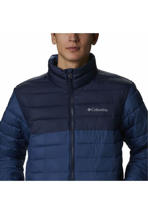 Chaqueta Hombre Powder Lite Jacket Azul-4