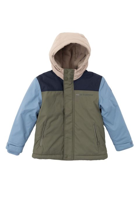 Parka Waterproof Silvestre Niño Verde-0