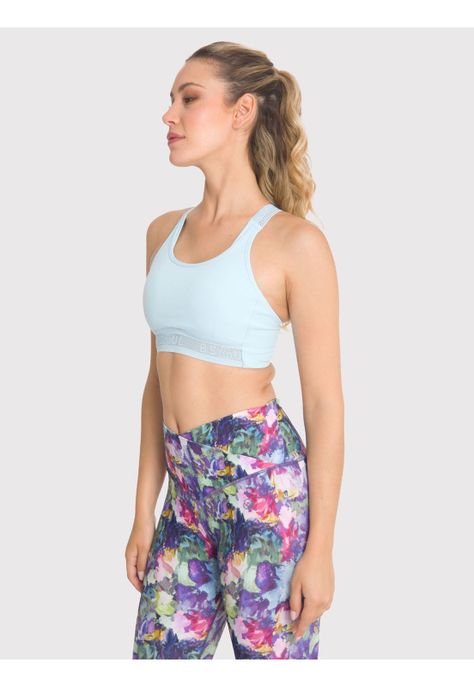 Peto deportivo Mujer Aura Celeste-0
