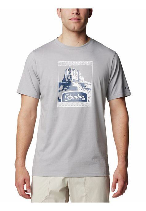 Polera Hombre Csc Seasonal Logo Gris-0