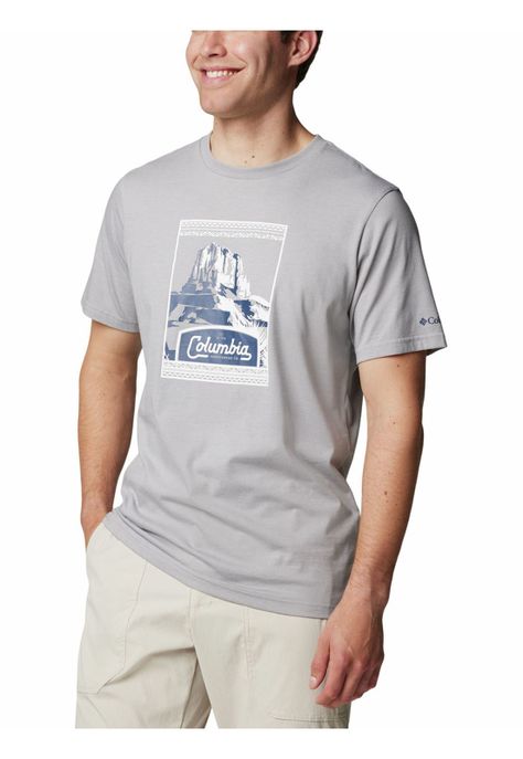 Polera Hombre Csc Seasonal Logo Gris-4