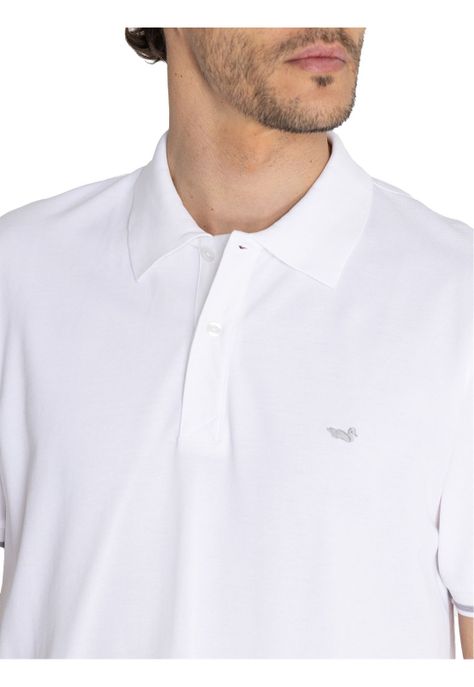 Polera Algodón Orgánico Blanco Mitchell Hombre -6
