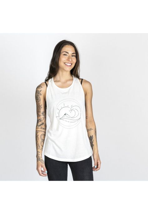 Polera S/M Mujer Baltra Blanco-0