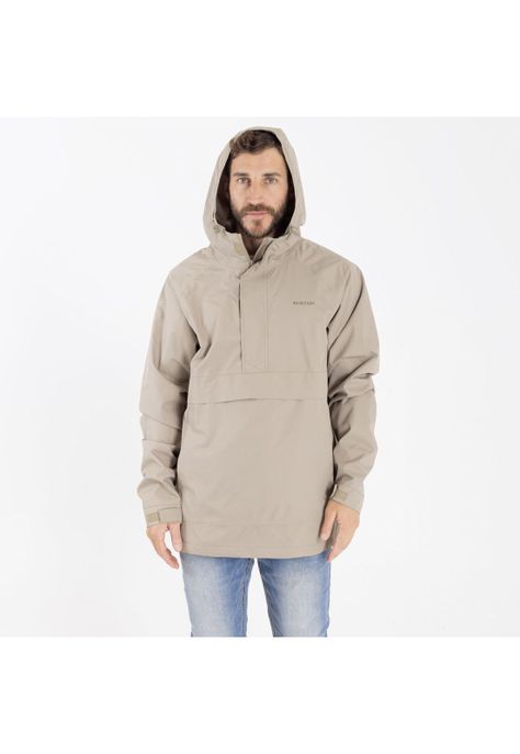 Chaqueta Cortaviento Shelter Beige Hombre-0