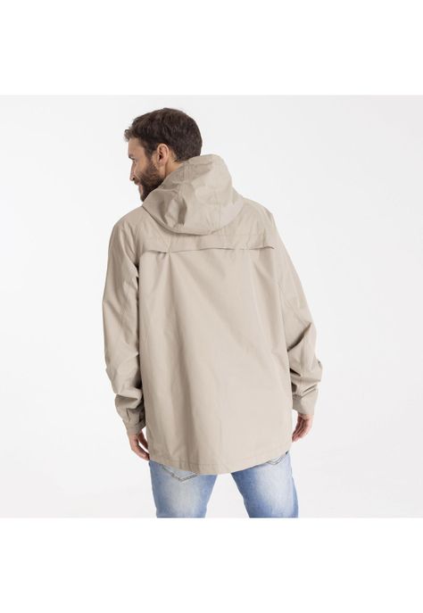 Chaqueta Cortaviento Shelter Beige Hombre-1