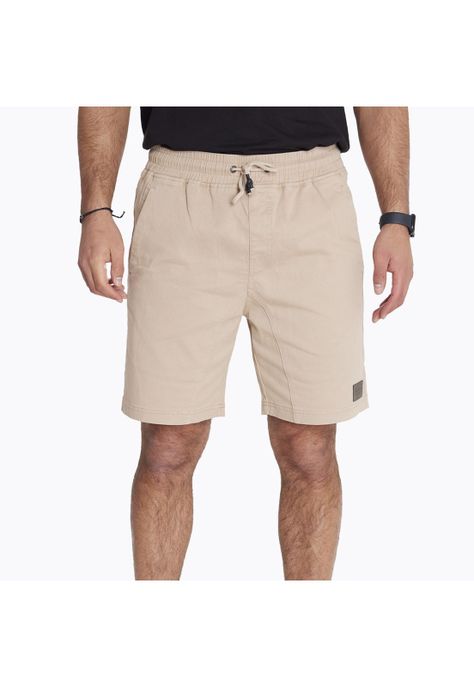 Short Short Cotton Cord Beige Hombre-5