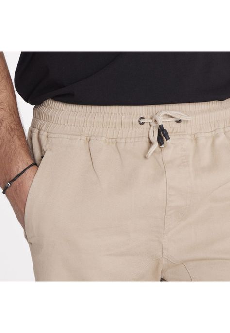 Short Short Cotton Cord Beige Hombre-6