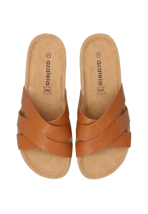 Sandalia Layna Cognac Mujer-7