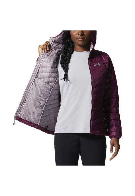 Parka Glen Alpine Down Magenta Mujer-3