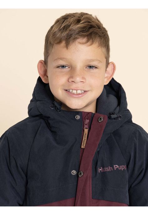 Parka Waterproof Optimus Niño Rojo-3