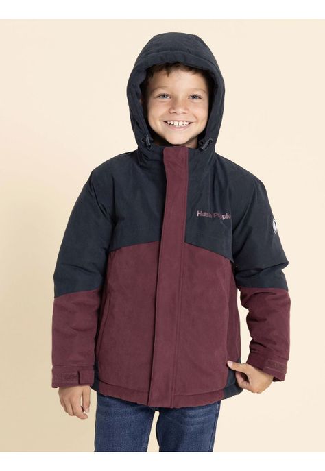 Parka Waterproof Optimus Niño Rojo-7
