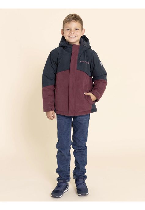 Parka Waterproof Optimus Niño Rojo-8