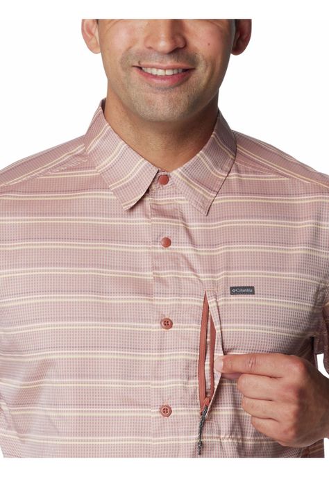 Camisa Hombre Silver Ridge Utility Rojo-3
