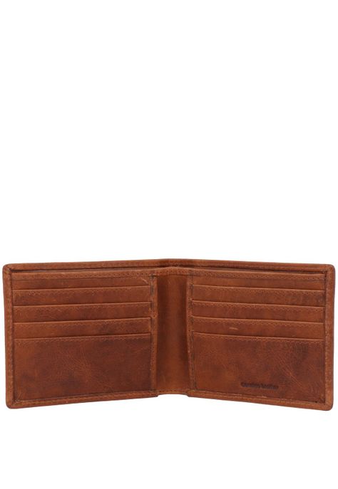 Billetera Cuero Hombre Om Simple Café-2