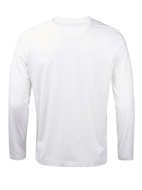 Polera Algodón Orgánic Hombre Basiclong Blanco-1