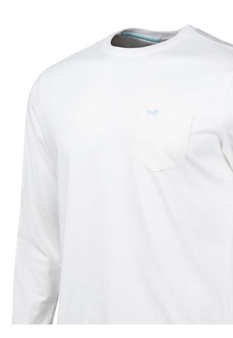 Polera Algodón Orgánic Hombre Basiclong Blanco-3