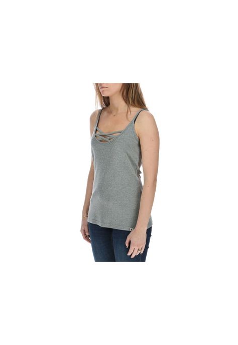 Polera S/M  Mujer Sunset Gris-1