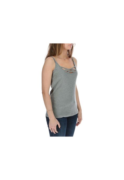 Polera S/M  Mujer Sunset Gris-3