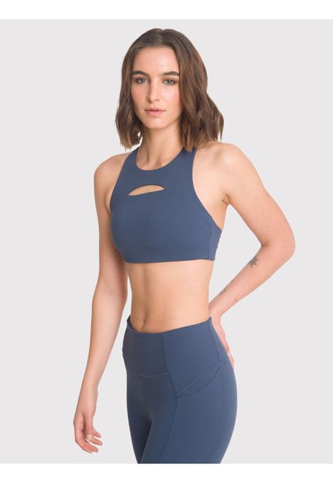 Peto deportivo Mujer Rose Azul-3